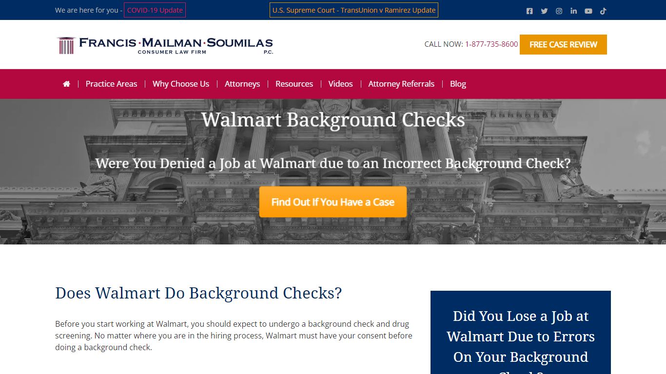 Errors On Your Walmart Background Check Cost You a Job?